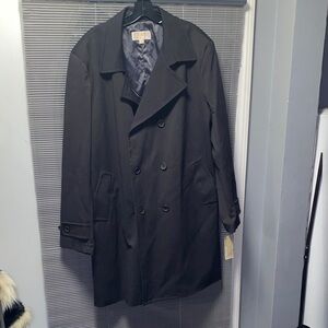 Michael Kors Men's dark grey Double-Breasted Coat NWT